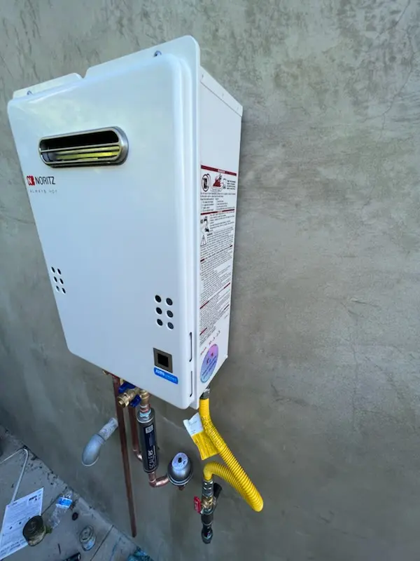 Tankless water heater installation for Northfield homes